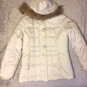 New York & Company White Coat